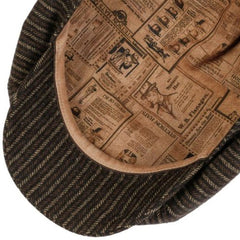 Stetson8 - Panel casquette à visière en laine - marron/beige rayuresCasquetteBritish Parts Luzern
