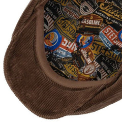 Stetson8 - Panel casquette à visière Cordon Garage Theme - Coffee BeanBasquetteBritish Parts Luzern
