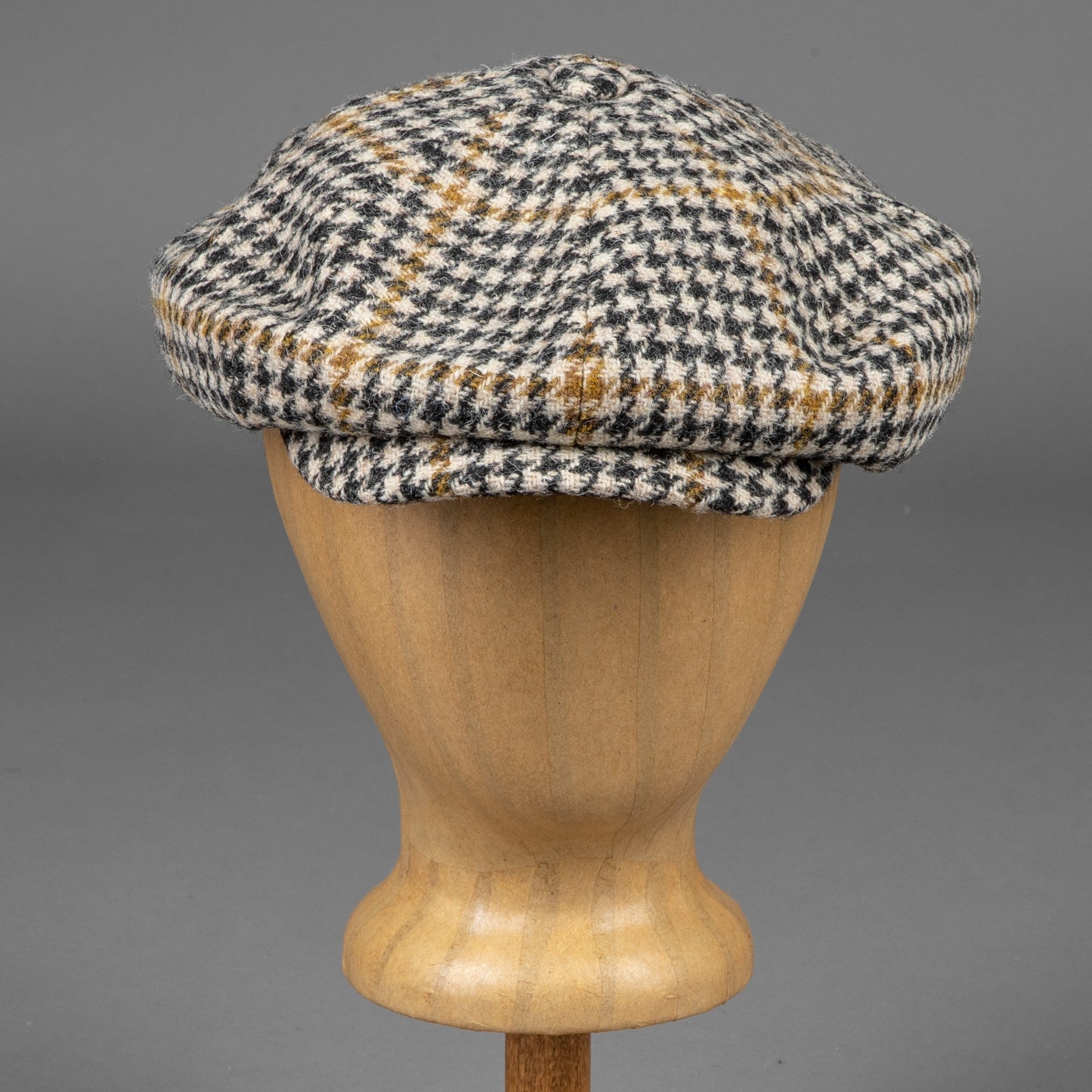 Stetson8 - Panel Casquette à visière Harris TweedBasquetteBritish Parts Luzern