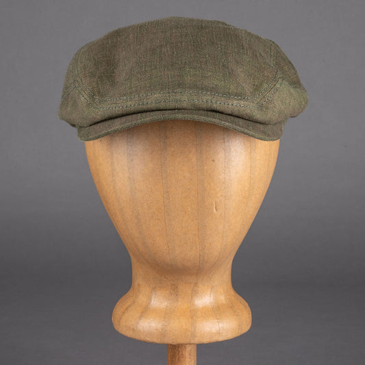 StetsonDriver Cap Casquette à visière en lin oliveCasquetteBritish Parts Luzern