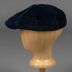 StetsonHatteras Cord Casquette à visière en marineCasquetteBritish Parts Luzern