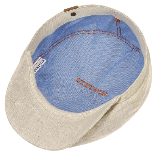 StetsonHatteras Casquette à visière en lin beigeCasquetteBritish Parts Luzern