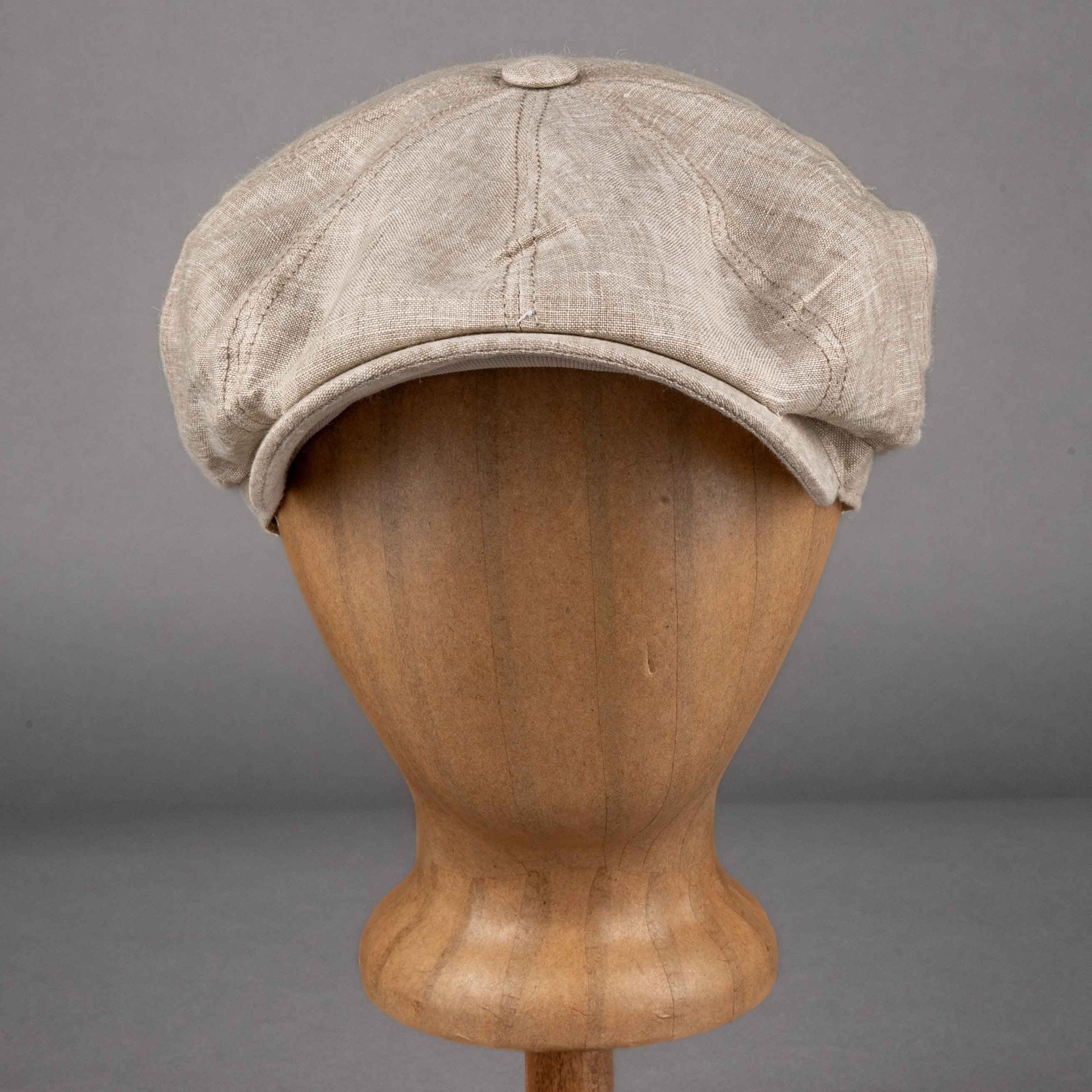 StetsonHatteras Casquette à visière en lin beigeCasquetteBritish Parts Luzern