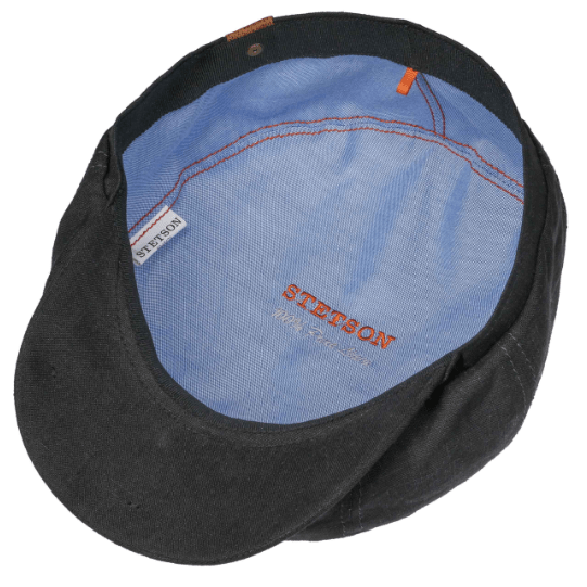 StetsonHatteras Casquette à visière en lin noirCasquetteBritish Parts Luzern