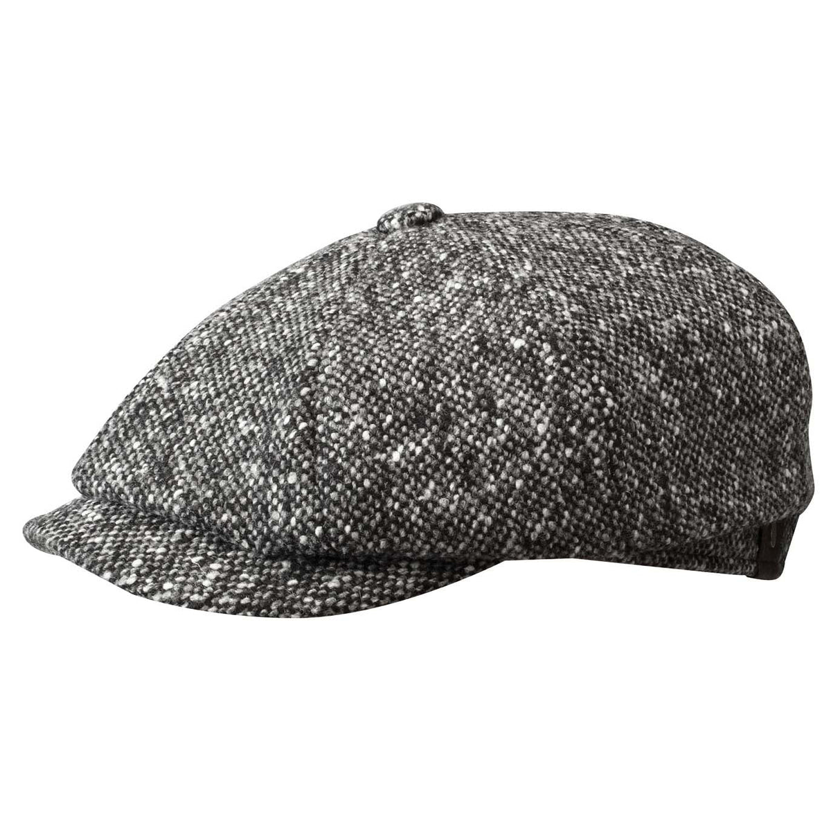 StetsonHatteras Casquette à visière en laine vierge gris foncé / noir / blancCasquetteBritish Parts Luzern
