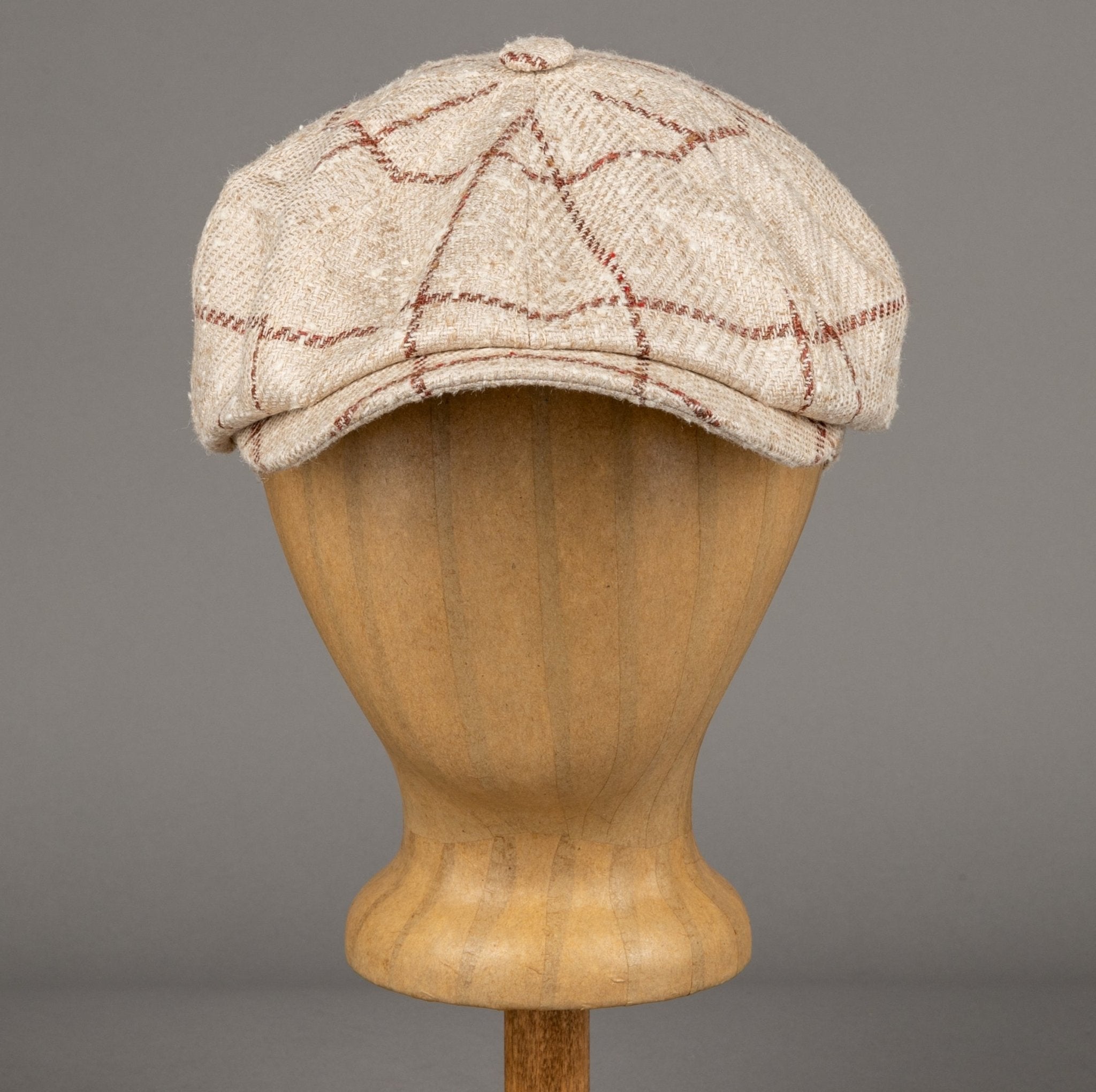 StetsonHatteras Casquette à visière Silk/Wool CheckCasquetteBritish Parts Luzern