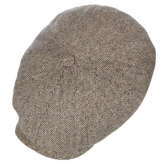 StetsonHatteras Silk Casquette à visière marron - et tons noirsBritish Parts Luzern