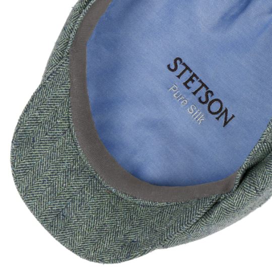 StetsonHatteras Silk Casquette à visière Vert/BleuCasquetteBritish Parts Luzern