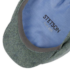 StetsonHatteras Silk Casquette à visière Vert/BleuCasquetteBritish Parts Luzern