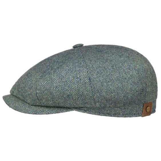 StetsonHatteras Silk Casquette à visière Vert/BleuCasquetteBritish Parts Luzern