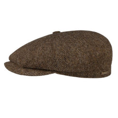 StetsonHatteras laine à chevrons marron - melangeBonnetBritish Parts Luzern