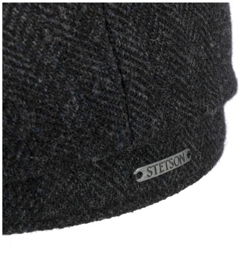 StetsonHatteras laine à chevrons gris foncéCasquetteBritish Parts Luzern