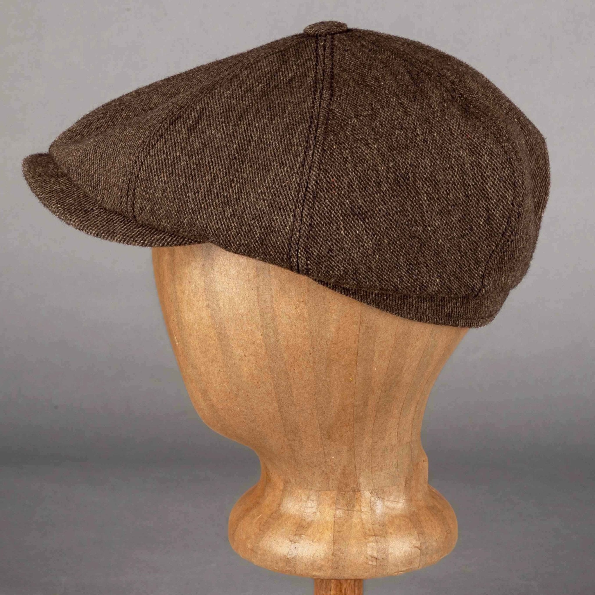 StetsonHatteras Casquette à visière en laine/lin couleur boueCasquetteBritish Parts Luzern