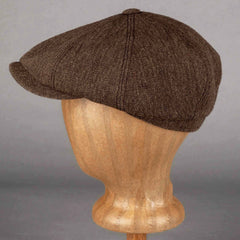 StetsonHatteras Casquette à visière en laine/lin couleur boueCasquetteBritish Parts Luzern