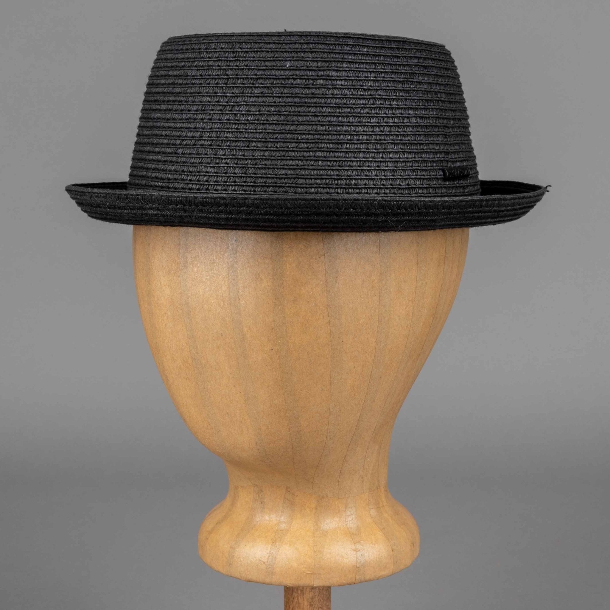 StetsonPork Pie Toyo Chapeau de paille noirHutBritish Parts Luzern