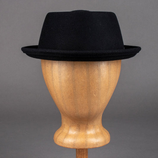 StetsonPork Pie Woolfelt blackHutBritish Parts Luzern