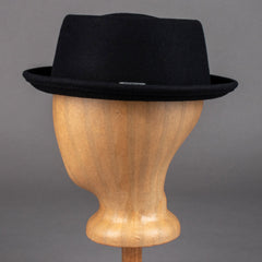StetsonPork Pie Woolfelt blackHutBritish Parts Luzern