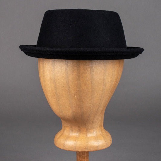 StetsonPork Pie Woolfelt blackHutBritish Parts Luzern