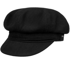 Casquette Rider Stetson en coton supérieur noir British Parts Lucerne