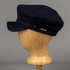 StetsonRiders Casquette Laine en Bleu MarineChapeauBritish Parts Luzern