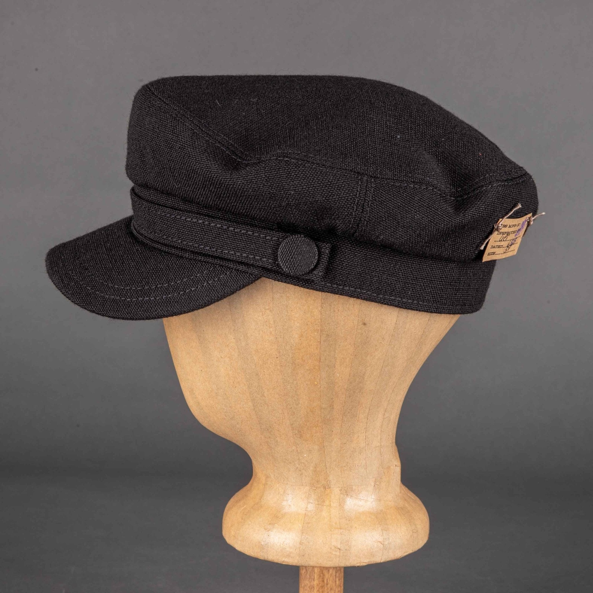 Casquette Stetson Riders en laine noire, pièces britanniques Lucerne