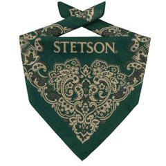 StetsonStetson Bandana Cotton vertFoulardBritish Parts Luzern