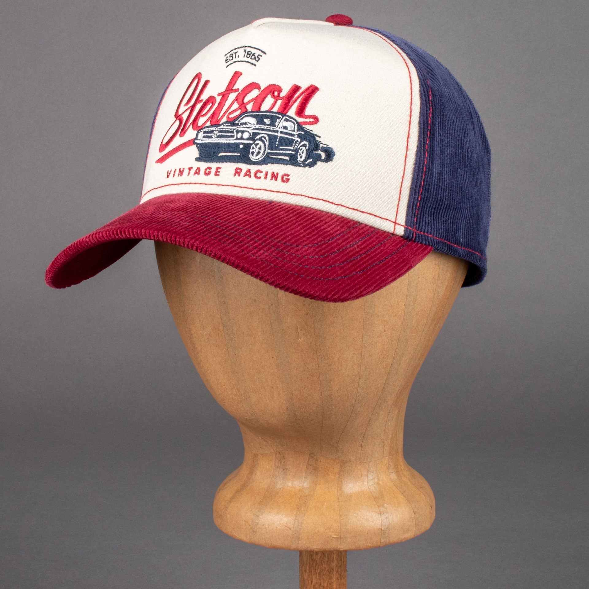 StetsonCasquette camionneur Vintage RacingCasquette camionneurBritish Parts Luzern