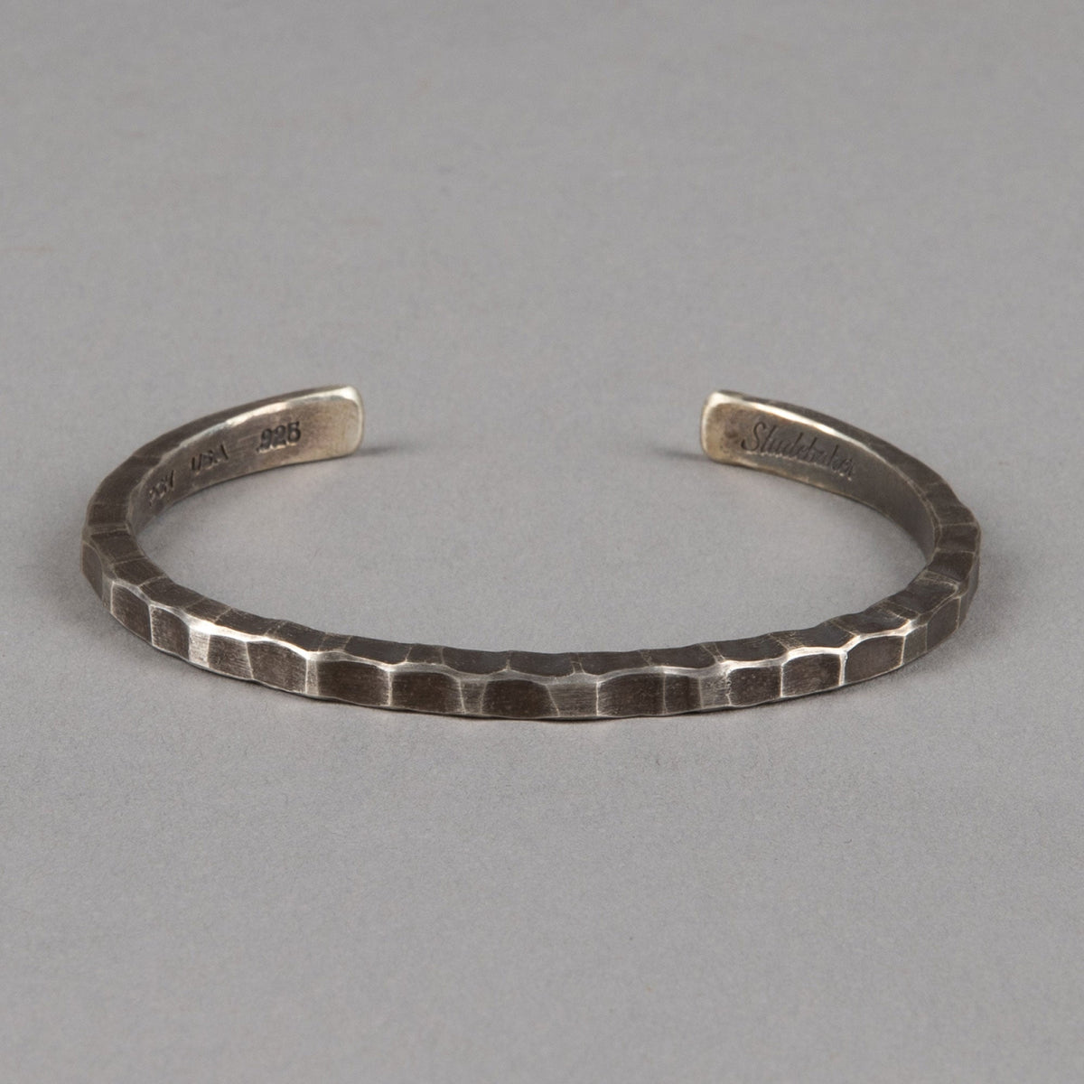 Studebaker Metals "Braddock" Cuff - Bracelet en argentBritish Parts Luzern