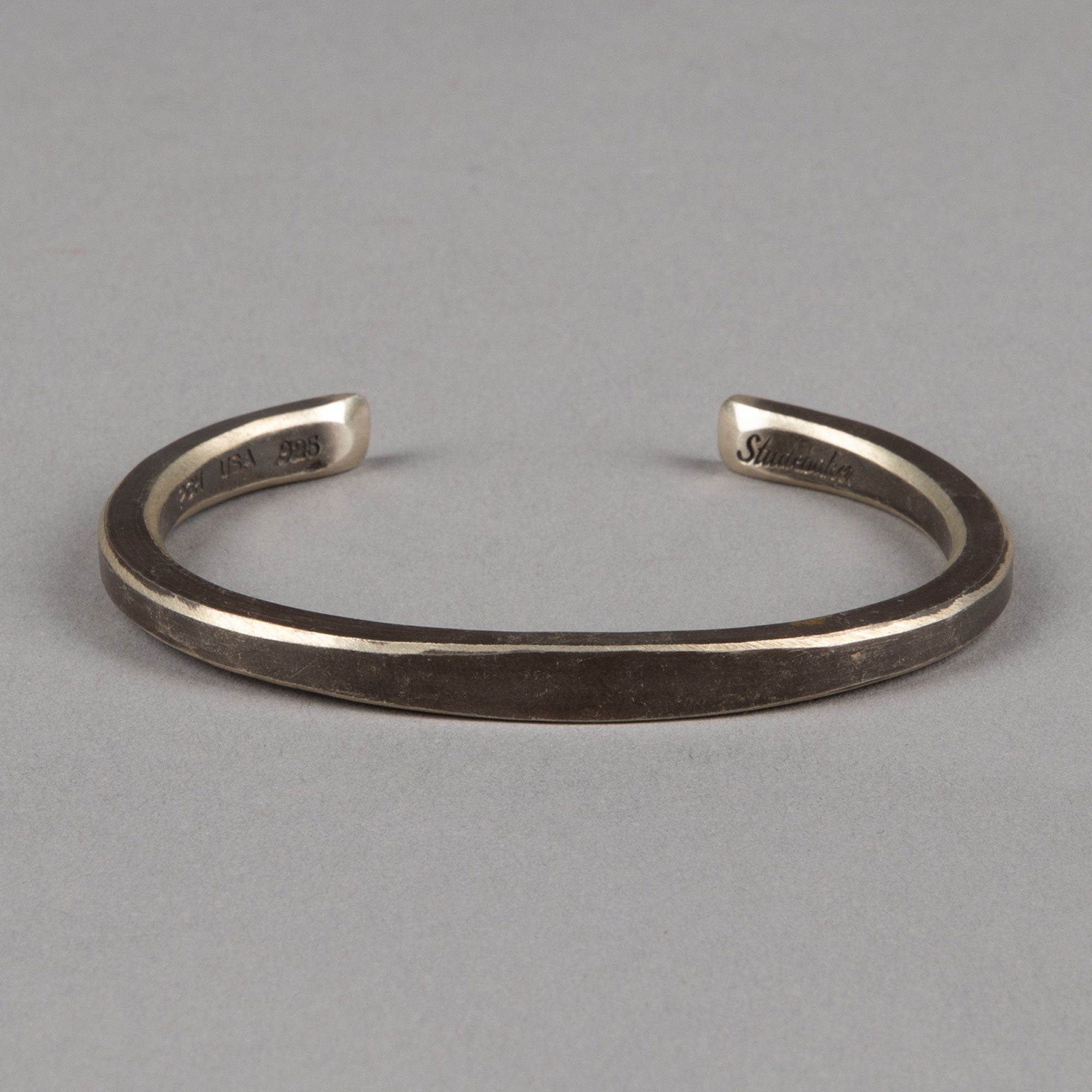 Studebaker Metals "Heavyweight Workshop" Cuff - Bracelet en argentBritish Parts Luzern