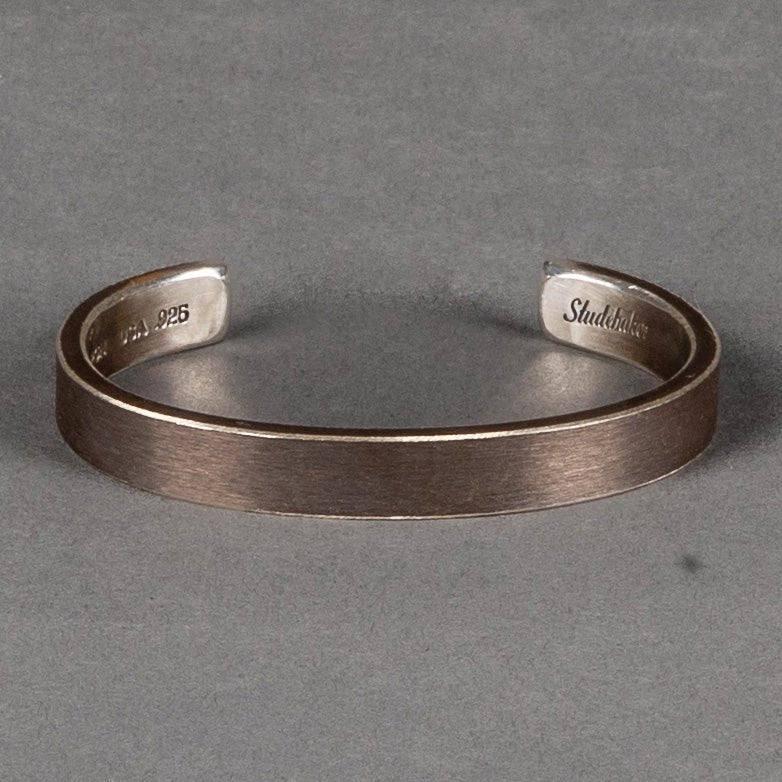 Studebaker Metals "Thompson" Cuff - Bracelet en argentBritish Parts Luzern
