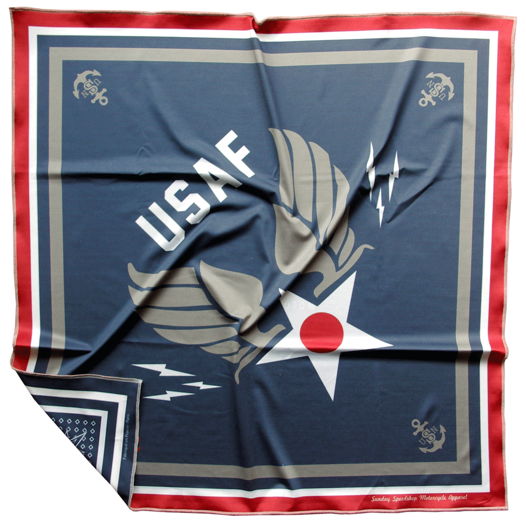 Sunday SpeedshopUSAF foulardBritish Parts Lucerne