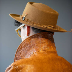 Thedi LeathersMTC - 127913 Veste en cuir de buffle CognacJackenBritish Parts Luzern