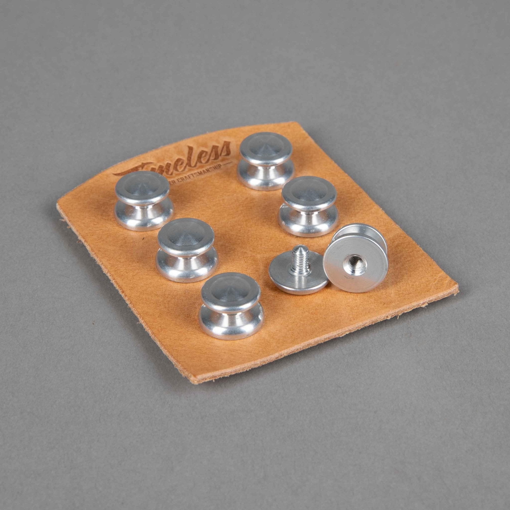 Timeless LeatherBoutons de bretelles en aluminiumBritish Parts Luzern