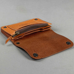Timeless LeatherVintage Wallet brun sans ropePortefeuilleBritish Parts Lucerne
