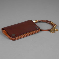 Timeless LeatherVintage Wallet brunPortefeuilleBritish Parts Luzern