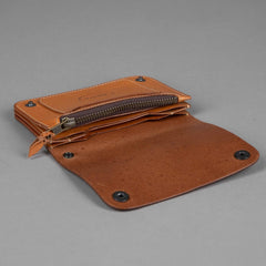 Timeless LeatherVintage Wallet brunPortefeuilleBritish Parts Luzern