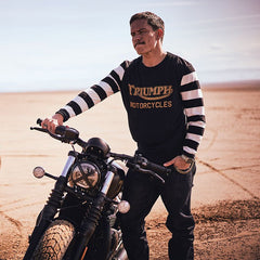 Triumph MotorcyclesIgnition Coil Longsleeve ShirtT-shirt à manches longuesBritish Parts Lucerne