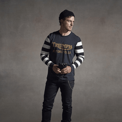 Triumph MotorcyclesIgnition Coil Longsleeve ShirtT-shirt à manches longuesBritish Parts Lucerne