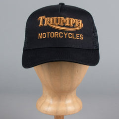 Triumph MotorcyclesOil Trucker Cap noirCasquette de camionBritish Parts Luzern