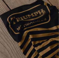 Triumph MotorcyclesTriumph Pinstriped FoulardTextileBritish Parts Luzern